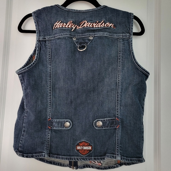 Ladies Harley Davidson Vest - Picture 3 of 4
